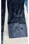 Men's Slim Fit Lettered Long Sleeve 100% Cotton Satin Shirt - 5