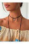 Spiral Swirl Vortex Unisex Necklace Choker - 2