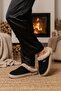 Luxury Women's Slippers with Full Fur Inside, Orthopedic, Warm and Comfortable Dowry Guest House Slippers - 2