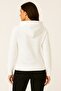 Unisex Oversize 3 Thread Raster Hooded Sweatshirt with Kangaroo Pocket, Plain / Unprinted - 2