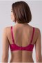Women's Gathering Bra, Size 1, Minimizer Bra with Underwire and Tulle Detail - 3