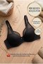 Women's Gathering Bra, Size 1, Minimizer Bra with Underwire and Tulle Detail