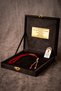 Special Boxed and Letter Tassel Decorated Cut-Off Model Amber Prayer Beads