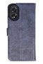Oppo A38 Compatible Case Trend S Plus Flip Case - Navy Blue
