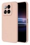 Xiaomi Mi 14t Pro Compatible Case Nano Velvet Silicone - Powder