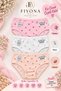 Girl's Floral Panties - 6