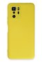 Xiaomi Poco X3 Gt Compatible Case Nano Velvet Silicone - Yellow