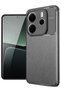 Xiaomi Redmi Note 14 4g Compatible Case Auto Focus Carbon Cover - Gray
