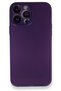 Apple iPhone 14 Pro Max Compatible Case Pp Ultra Thin Cover - Purple