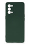 Oppo Reno 5 Pro Compatible Case Nano Velvet Silicone - Dark Green