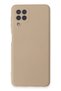 Samsung Galaxy A22 Compatible Case Nano Velvet Silicone - Powder