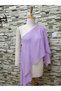 Mira Multi-Functional Chiffon Shawl Bolero Lilac - 3
