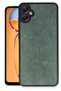 Samsung Galaxy A05 Compatible Case Aras Leather Cover - Dark Green