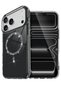 غطاء Live Diamond Magsafe متوافق مع هاتف Apple iPhone 17 Pro - أسود