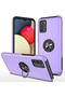 Samsung Galaxy A02S Compatible Case Elite Ring Cover - Purple