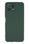Xiaomi Mi 11 Lite Compatible Case Nano Velvet Silicone - Dark Green