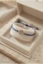 Handmade Zircon Stone Evil Eye Beaded Bracelet with Rope Elevator Clasp