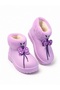 Children's and Women's Intense Fur Waterproof Figured Short Boots-Li̇la - 4