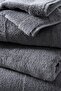 Classic Hydrocotton 100% Cotton Large Bath Towel - Dark Gray, 115 X 180 cm - 2