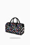Crazy Check Mini Duffle Sharkverse Universe Faux Leather Mini Handbag - 5