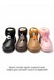 Children's and Women's Intense Fur Waterproof Figured Short Boots-Black - 4