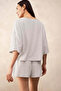 Super Soft Modal Women's Pajama Top - Gray, XL - 3