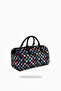Crazy Check Mini Duffle Sharkverse Universe Faux Leather Mini Handbag - 2