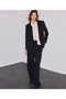 Vatkalı oversize blazer - 2