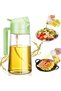 Smart Cooking Oil Dispenser Bottle with Controlled Pouring Pump, Multifunctional Refillable Oil Container for Kitchen Countertops, Olive Oil, Vinegar and Liquid Seasonings, Perfect for Home Cooking, B