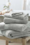 Luxury Egyptian Cotton 100% Egyptian Cotton Bath Towel - Light Gray, 100 X 150 cm