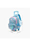 Stitch Print Trolley Bag for Girls 5-8 Years with Durable Wheels - 16 inches - 8