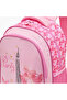 Printed 5-Piece School Backpack Set for Girls 5-8 Years with Lunch Bag - 16 inches - 6