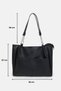 Black Women's Shoulder Bag – Soft Form Vintage Model 35X27 cm - 3