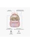 Molang Print Backpack for Girls 8-13 Years with Padded Shoulder Straps - 15.6 inch - 2