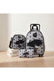 Print 3-Piece School Trolley Bag Set for Boys 3-5 Years with Lunch Bag - 14 inches