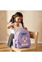 Kuromi Print Backpack for Girls 5-8 Years with Adjustable Shoulder Straps - 16 inches - 3