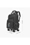 Football Print Trolley Bag for Boys 8-12 Years Retractable Handle - 18 inches - 7