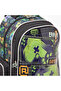 Game Print 5-Piece School Trolley Bag Set for Boys 5-8 Years with Lunch Bag - 16 inches - 7
