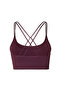 Seamless Sports Bra, Red - 4