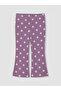 Purple Polka Dot Girls' Spanish Leggings