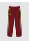 Burgundy Regular Fit Men's Sweatpants - 5