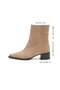 Mink Color Ankle Boots - 4