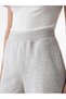 Gray Women's Sweatpants with Elastic Waist - 3