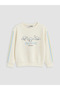 Ecru Cinnamoroll Printed Girls' Tracksuit Set - 2
