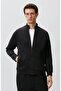 Siyah Fermuarlı Sweatshirt