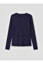 Purple Crew Neck Women's Body - 6