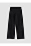Black Wideleg Women's Jeans - 6