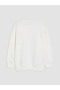 Beige Printed Boys' Sweatshirt Set - 3