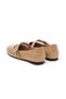 Nude Color Buckle Mary Jane Women's Ballerinas - 5