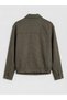 Brown Shirt Collar Men's Jacket - 6